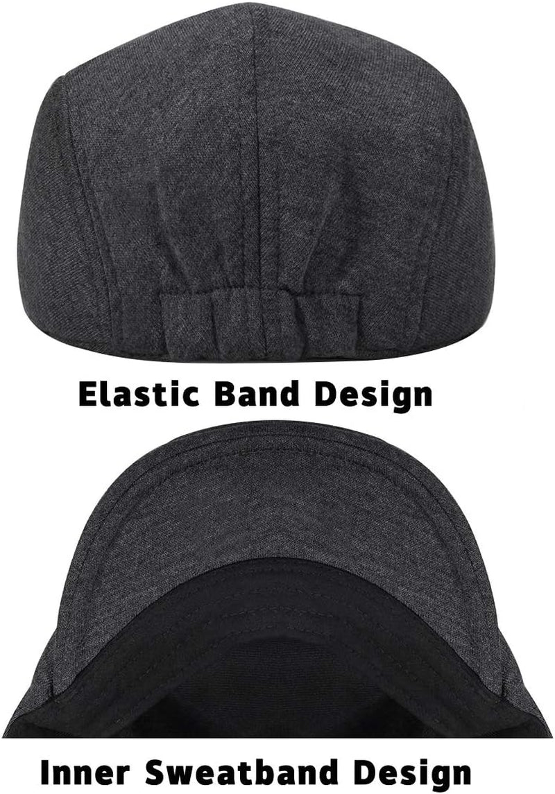 Men'S Flat Cap Gatsby Newsboy Lvy Irish Hats Driving Cabbie Hunting Cap