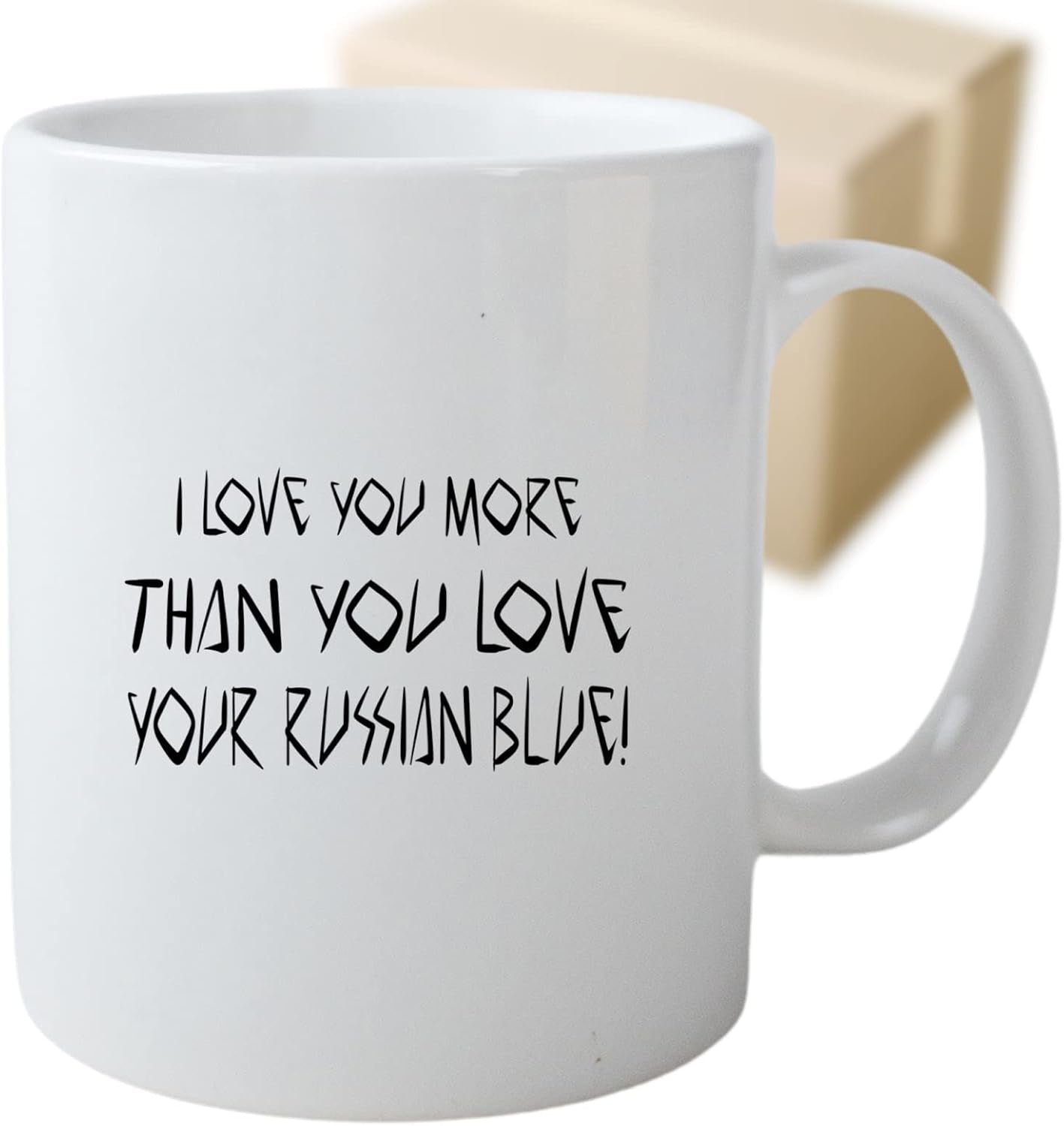 Coffee Mug Russian Blue Russian Blue Valentine Day Russian Blue Present More than You Love Russian Blue Cup Funny Gifts For, Family, Coworker, Father, Mother on Holidays, Year, 264805 - WORLD TIME VISITS