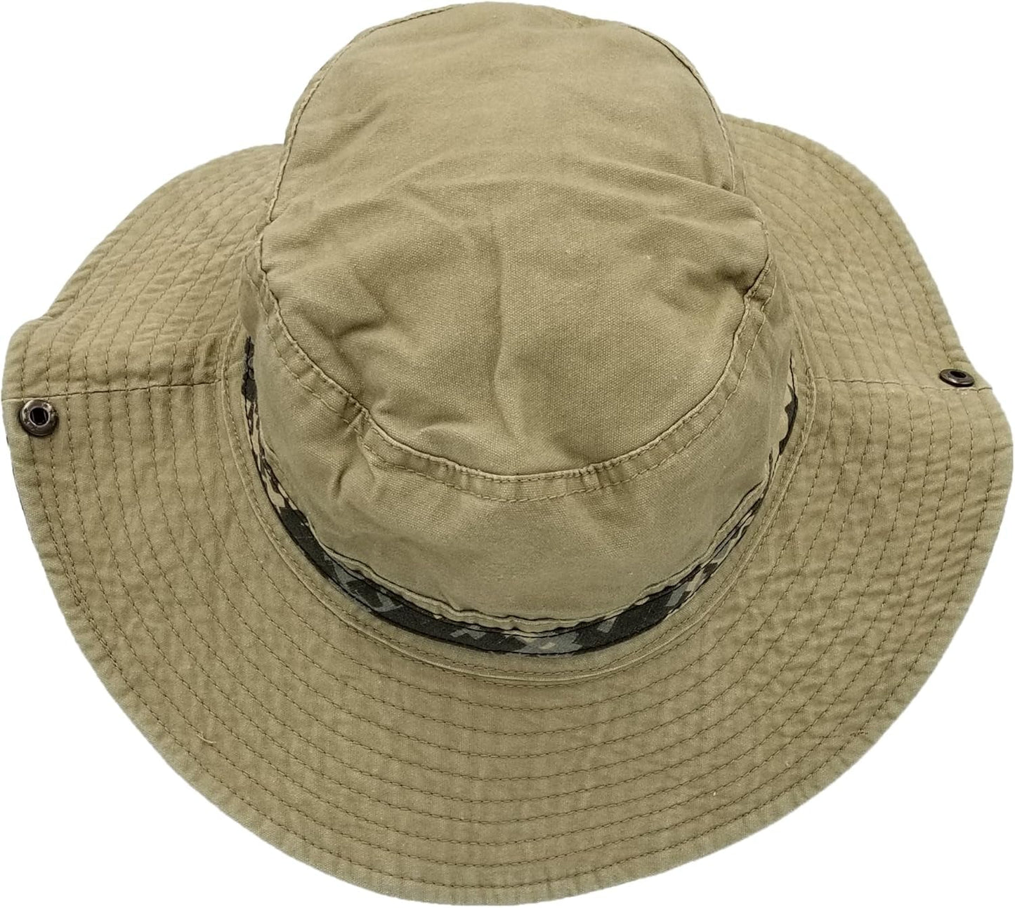 Outdoor Boonie Sun Hat for Hiking, Camping, Fishing, Operator Floppy Military Camo Summer Cap for Men or Women