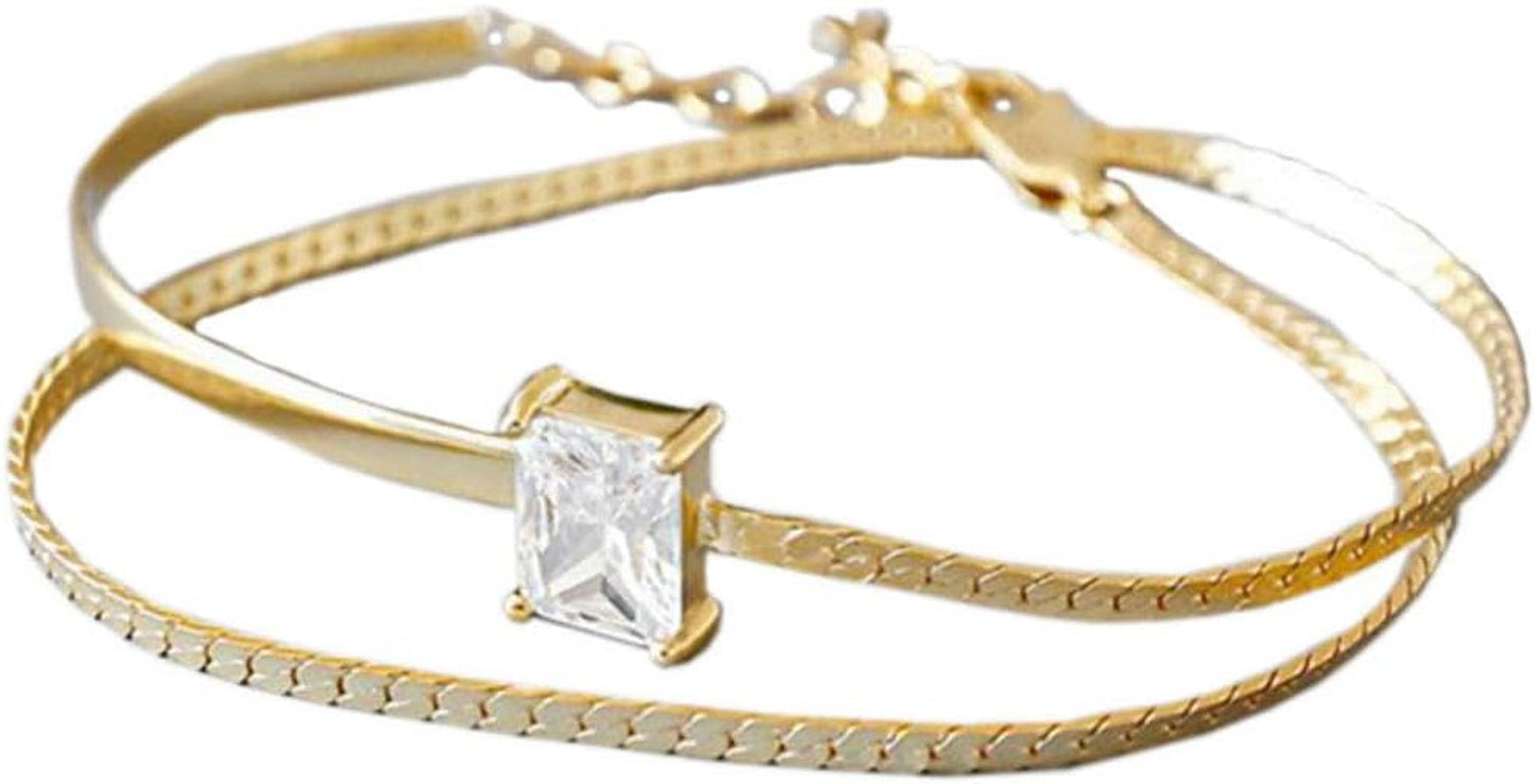Minimalist Double Ply S925 Sterling Silver Bracelet