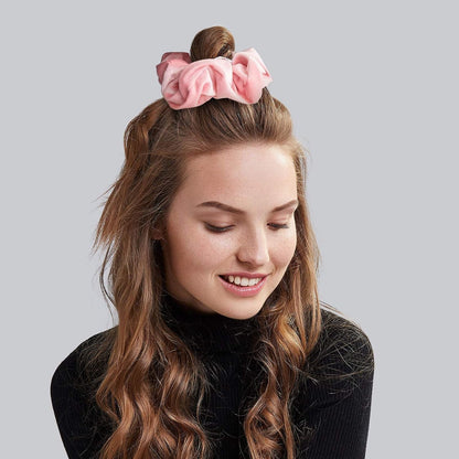 Pastel Hair Scrunchies Large Velvet Elastic Scrunchy Bobbles Ice Cream Color Hair Bands Soft Hair Ties Hair Accessories for Girls Women, 6 Colors