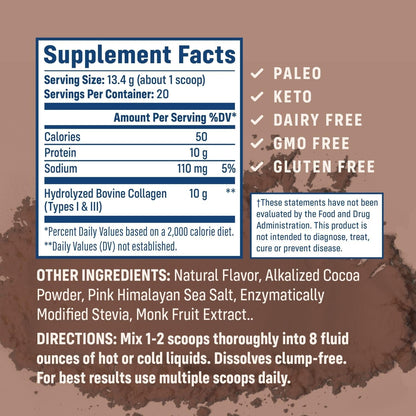 Collagen Duos - Choclate Collagen, Collagen Care+