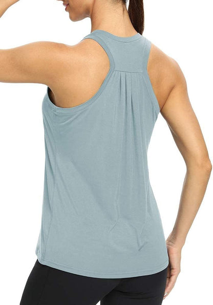 Tops Gray Blue