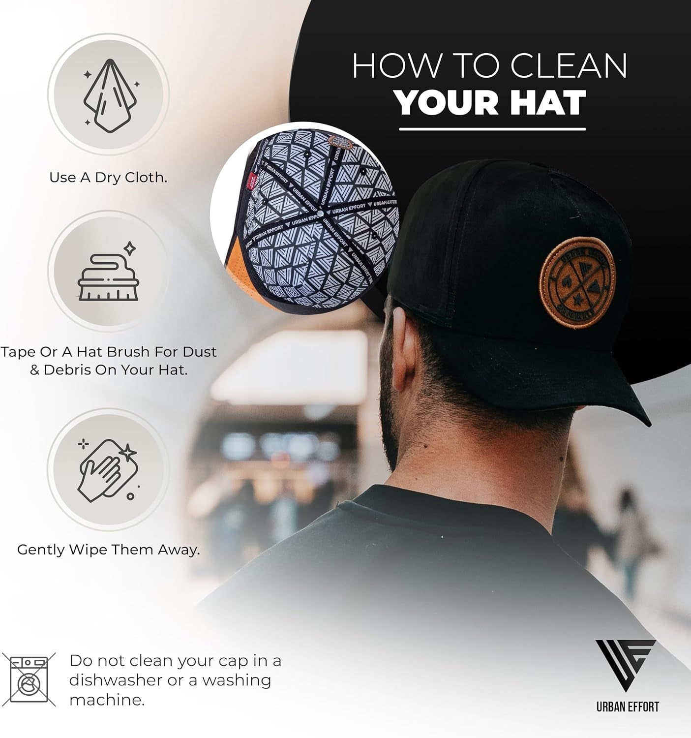 Mesh Back Cap - for Men and Women Baseball Hat 5-Panel Trucker Hat - Great Snapback Closure for Hunting & Hiking