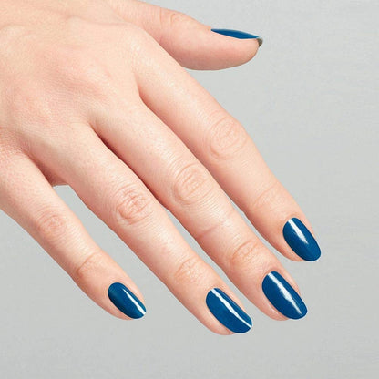 OPI Nail Lacquer, Duomo Days, Isola Nights, Blue Nail Polish, Milan Collection, 0.5 Fl Oz