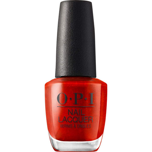 Nail Lacquer, Gimme a Lido Kiss, Red Nail Polish, Venice Collection, 0.5 Fl Oz