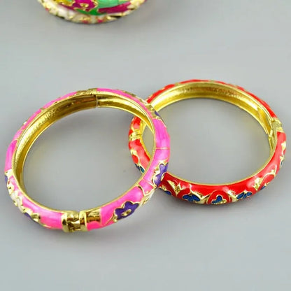 designer Chinese cloisonne Bracelets 2pc/lot gift fashion jewelry