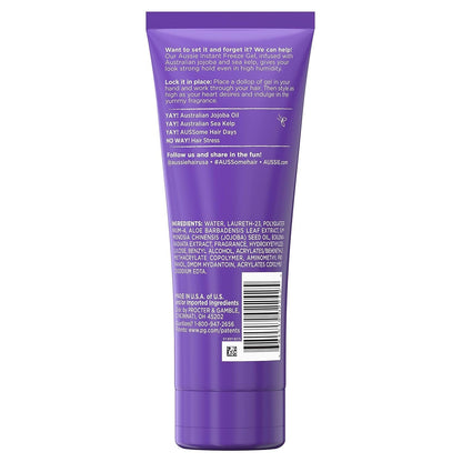Instant Freeze Hair Gel with Jojoba Oil & Sea Kelp, 7 Ounce