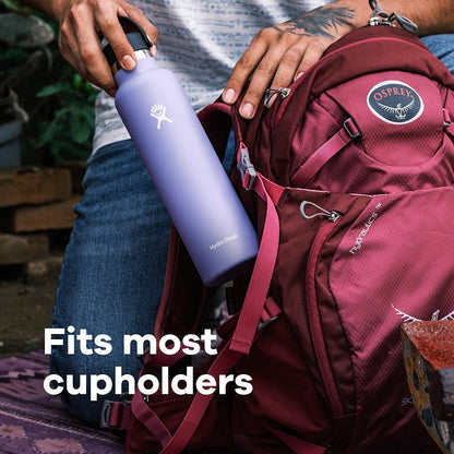 21 Oz Standard Mouth with Flex Cap Stainless Steel Reusable Water Bottle Cactus - Vacuum Insulated, Dishwasher Safe, Bpa-Free, Non-Toxic