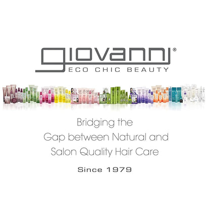 2Chic Ultra-Luxurious Super Potion Silkening Hair Serum - Cherry Blossom & Rose Petals, Aloe Vera, Pro-Vitamin B5, Smooths Curly & Wavy Hair, Paraben Free, Color Safe - 2.75 Oz