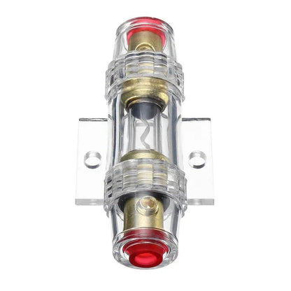 1500W Car Subwoofer Cable 8GA Audio Speakers Wiring Kit 60 AMP Fuse Holder Car Power Amplifier Wiring Kit for Auto Vehicle Parts