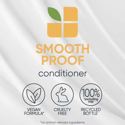 Smooth Proof Conditioner - for Frizzy Hair, Provides Humidity Control & Anti-Frizz Smoothness, Paraben-Free