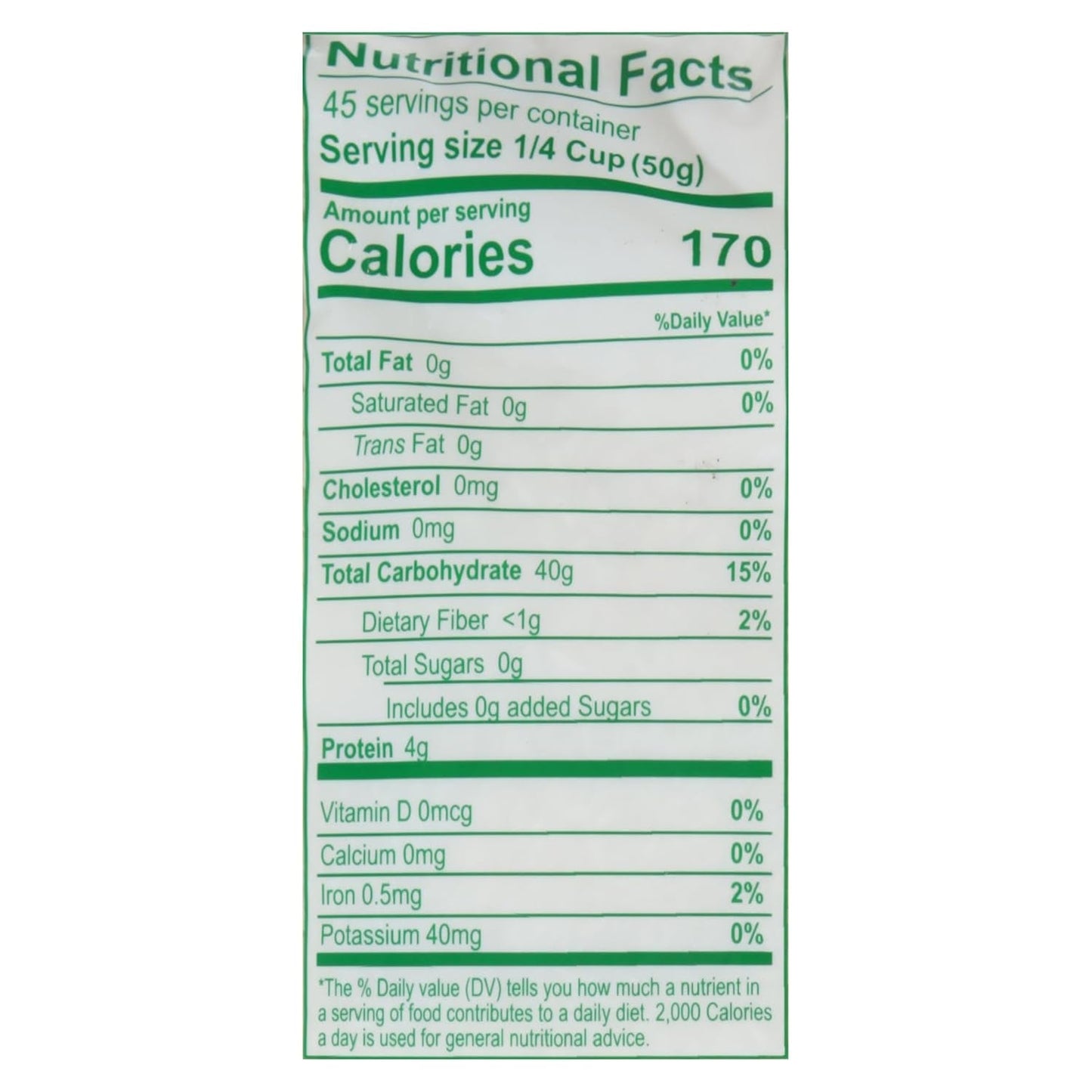 Jasmine Rice, 5 Lbs. Long Grain Naturally Fragrant Enriched Jasmine Rice