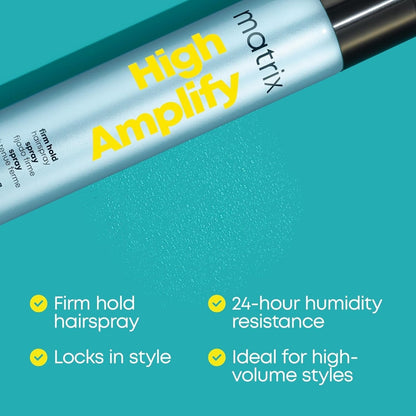 High Amplify Proforma Firm Hold Hairspray - Adds Intense Volume & Shine, for Fine Hair, Silicone-Free and Vegan, Humidity Resistance, All Hair Types