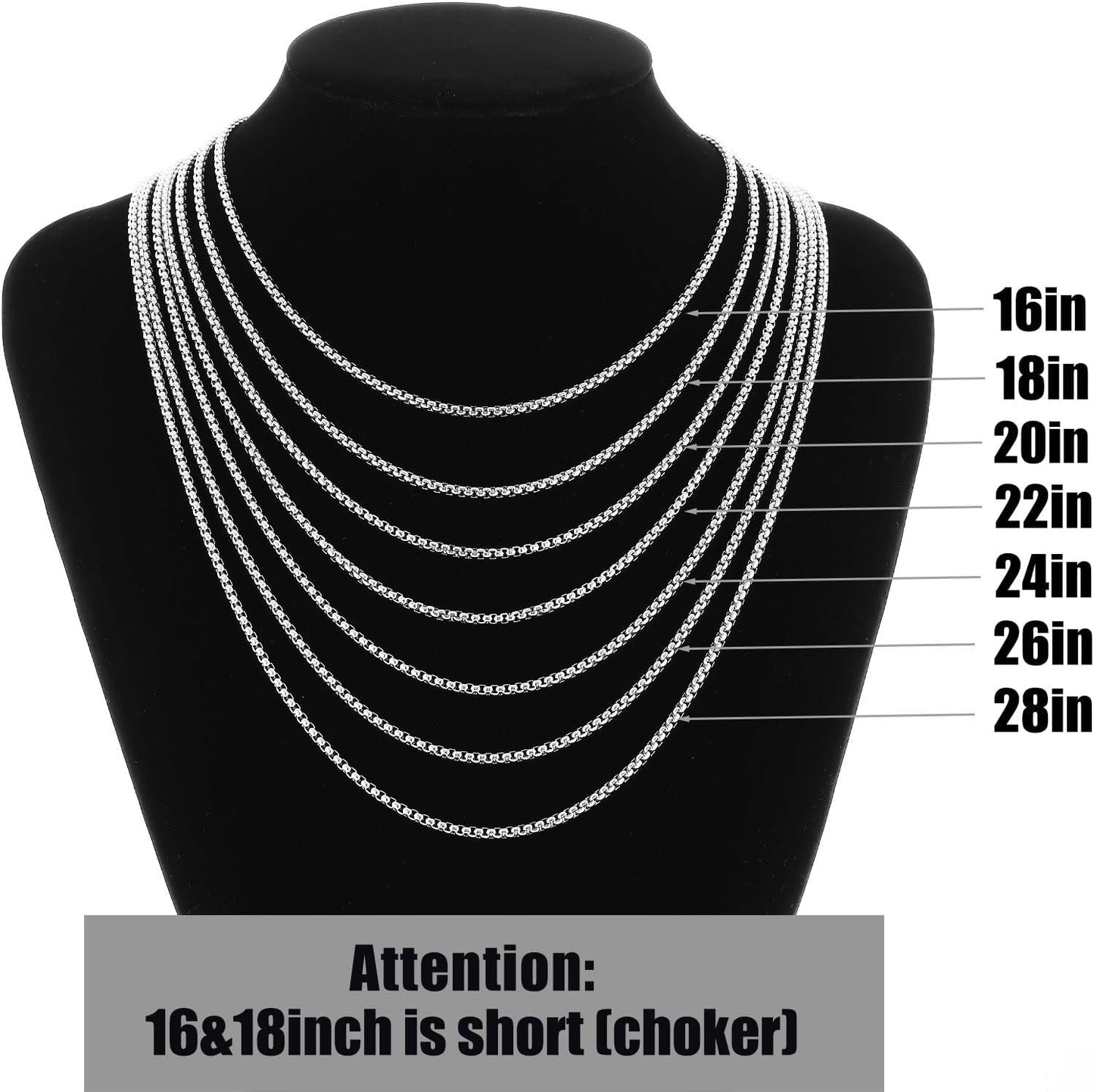Bible Verse Cross Necklace for Men, Stainless Steel Mens Necklace, Black/Gold/Silver Tone Cross Pendant for Men