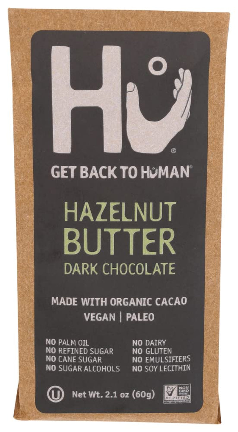 Kitchen, Bar Chocolate Hazelnut Praline, 2.1 Ounce - WORLD TIME VISITS
