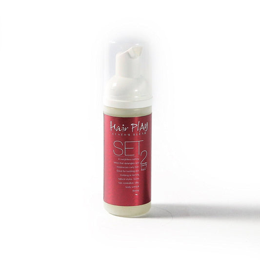 Curl-Enhancing  SET#2 - Color Safe Leave-In Styling Foam for Frizz Control on Curly, Wavy Natural Hair - Medium Hold