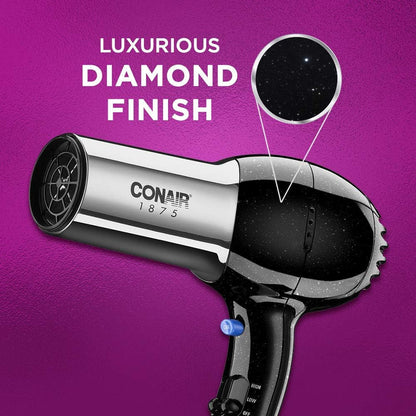 Hair Dryer, 1875W Full Size Hair Dryer with Ionic Conditioning, Blow Dryer