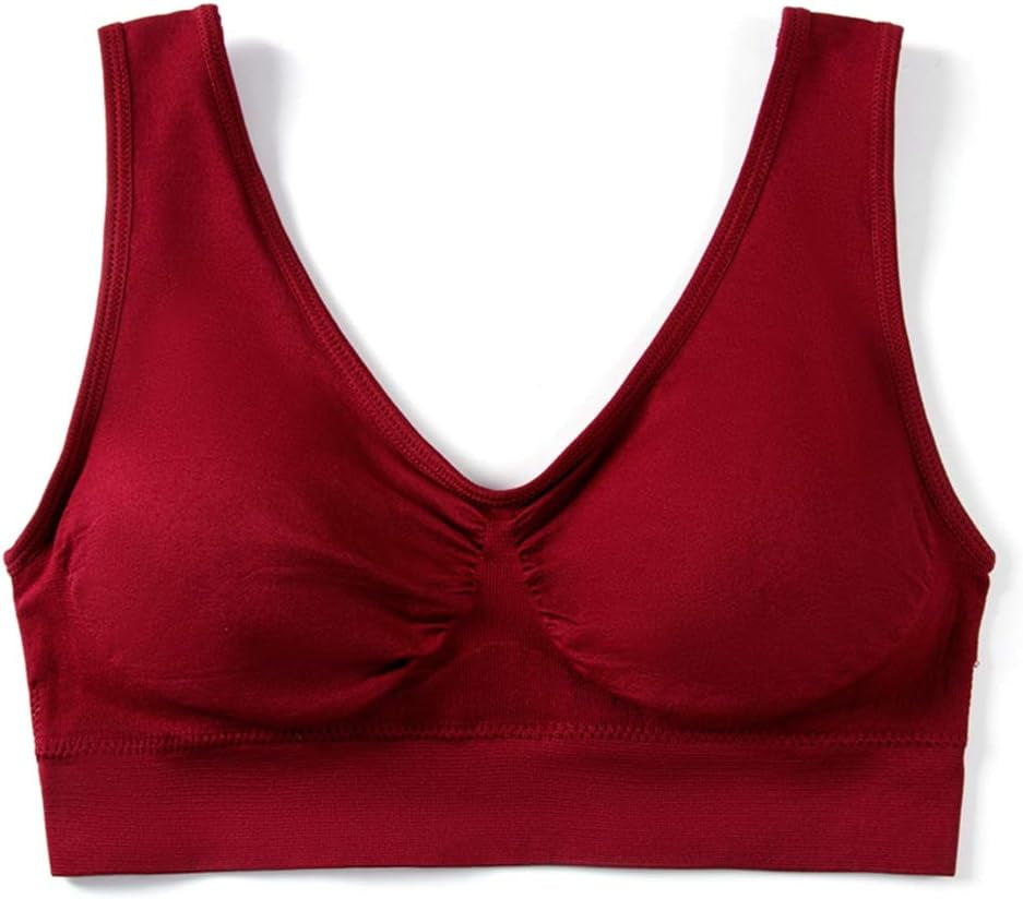 Women'S 3 Pack Seamless Comfortable Sports Bra with Removable Pads