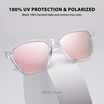 Polarized Sunglasses for Women Men Trendy Classic Retro Designer Style Fashion UV400 Protection