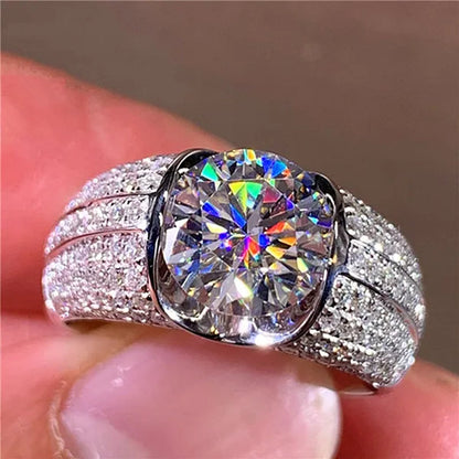 Fashion Women Wedding Ring Beautiful Bride Engagement Party Gifts