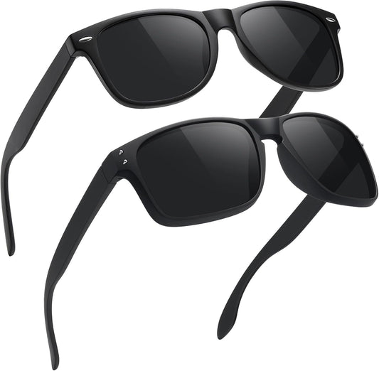 Polarized Sunglasses for Men Women Classic Retro Sun Glasses for Driving UV Protection