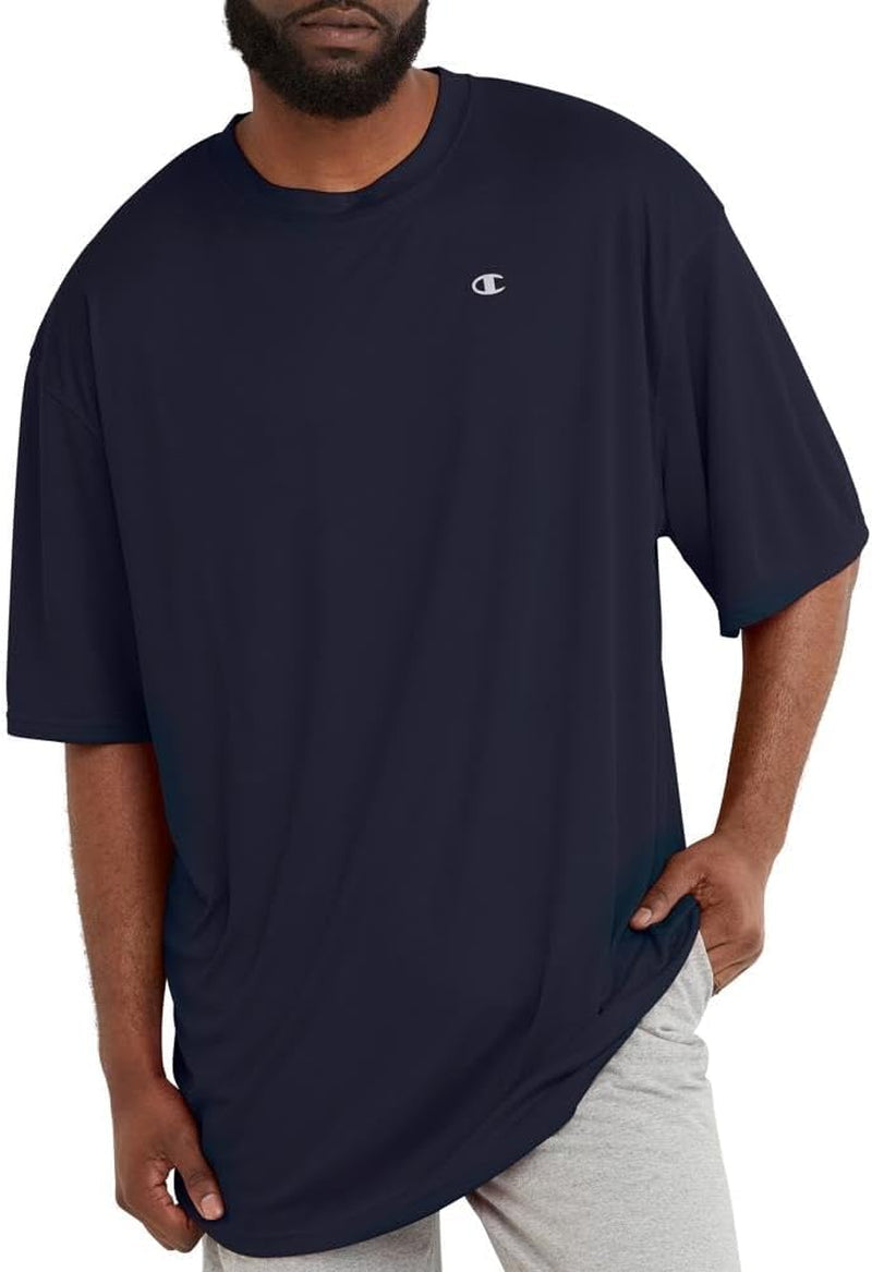 Men'S Tshirt, Sport Tee, Moisture Wicking, anti Odor, Athletic T-Shirt for Men Reg. or Big & Tall