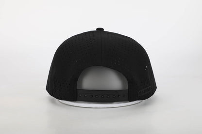 Ultra Performance Water-Resistant UPF 50 Baseball Hat | Golf | Boat | Beach | Lake | Workout | Everyday | Men and Women (Black Camo), 8