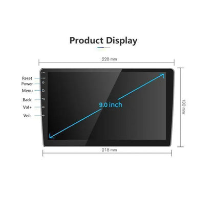 HIKITY NEW [Android 11 & 2+32G] 9" Autoradio for Mercedes-Benz ML320 2003-2005 2 Din Android 11 GPS Navigation Car Audio Radio Stereo