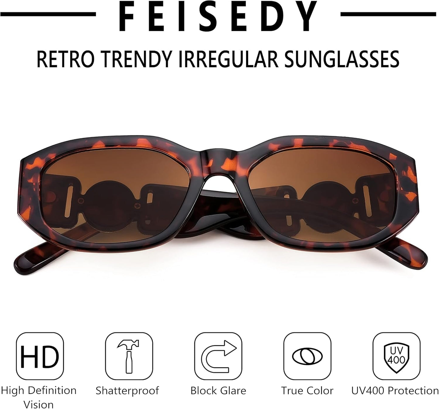 Retro Trendy Rectangle Sunglasses Women Men Vintage 90S Small Narrow Square Sunglasses B2322
