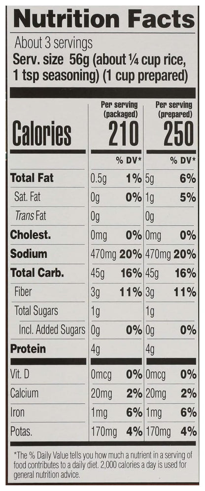 MIX RICE WG & WLD RICE GR 6 OZ