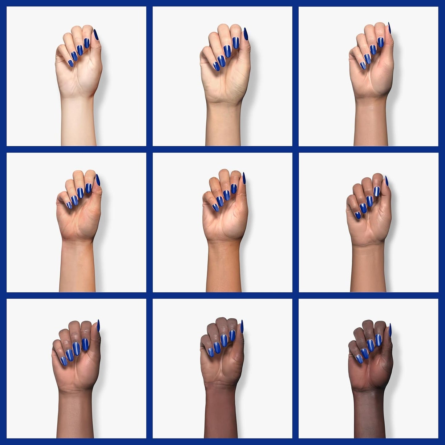 Salon-Quality Nail Polish, 8-Free Vegan, Push Play Collection, Blue,Push Play 0.46 Oz