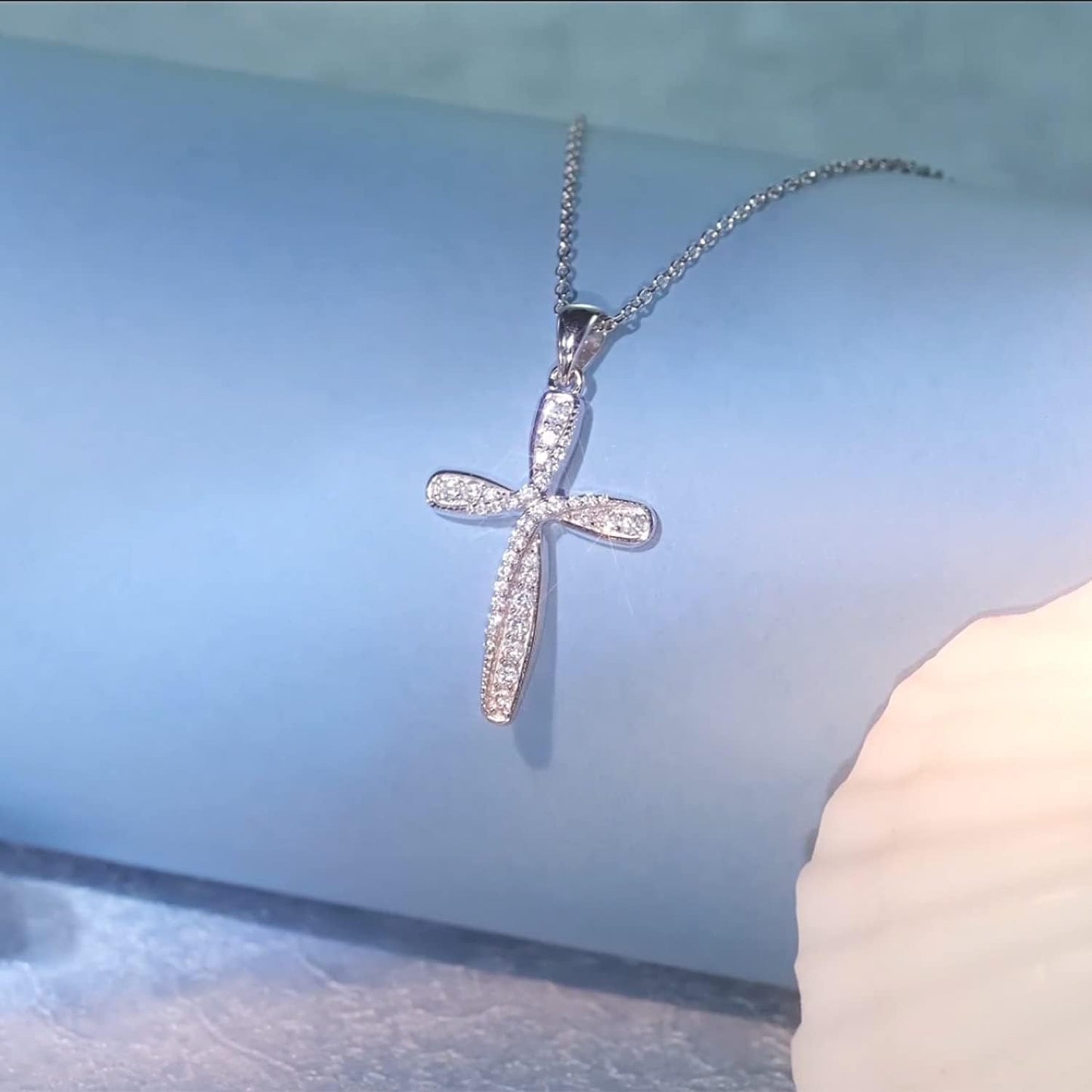 925 Sterling Silver Cross Necklace for Women Mothers Day Gifts Silver Cross Necklaces Womens Jewelry Gifts for Women Mom Her