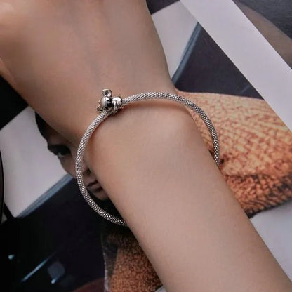 925 Sterling Silver Cute Animal Koala Charm Fit Charm Bracelets DIY