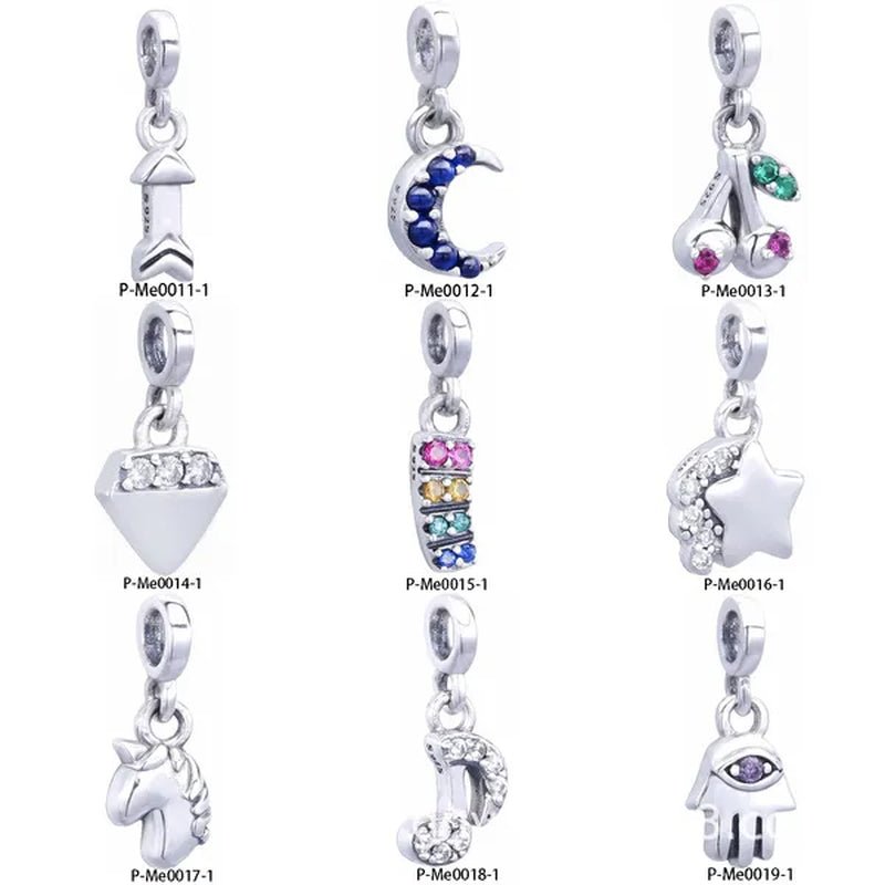 925 Sterling Silver Me Collection Dangle Charm for Me Link Bracelet