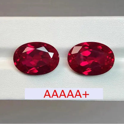 Large Ruby AAAA+ Unheated 20.50 Cts Natural Mined 13×18Mm Sri-Lanka Garnet Ruby Pigeon Red Oval Cut VVS Loose Gem