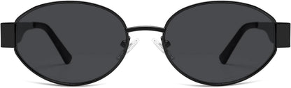 Retro Oval Sunglasses for Women Trendy Sun Glasses Classic Shades UV400 Protection SJ1217