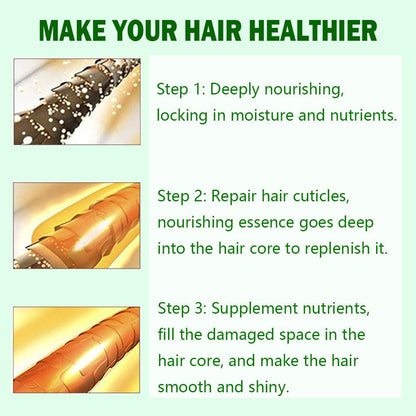 Hair Wax Stick for Flyaway Control, Edge Styling, Broken Hair Fixing - Non-Greasy Styling Wax Cream for Curly Hair and Wigs
