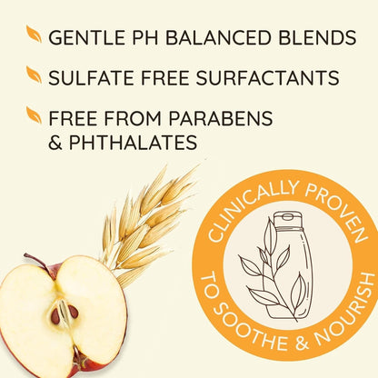 Apple Cider Vinegar Sulfate-Free Conditioner for Balance & High Shine, Daily Moisturizing & Scalp Soothing Conditioner for Oily or Dull Hair, Paraben & Dye-Free, 12Oz