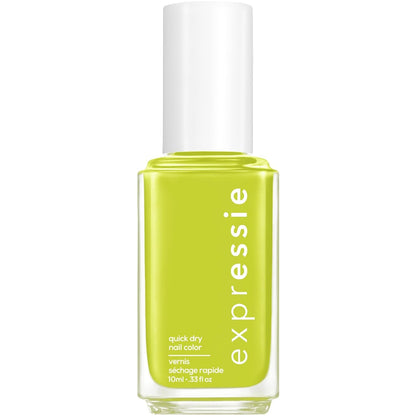 Expr Nail Polish, Quick-Dry Green Nail Polish, Power Moves, Vegan, Main Character Moment, 0.33 Fl Oz