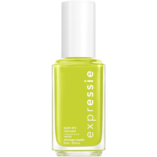 Expr Nail Polish, Quick-Dry Green Nail Polish, Power Moves, Vegan, Main Character Moment, 0.33 Fl Oz