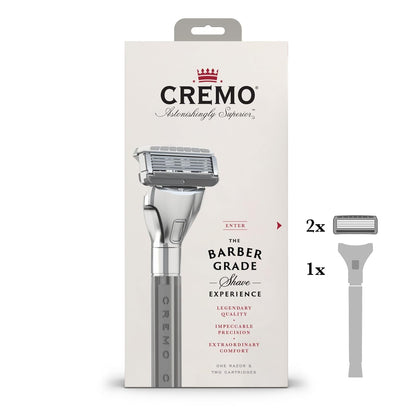 Astonishingly Superior Barber Grade Refillable System Razor