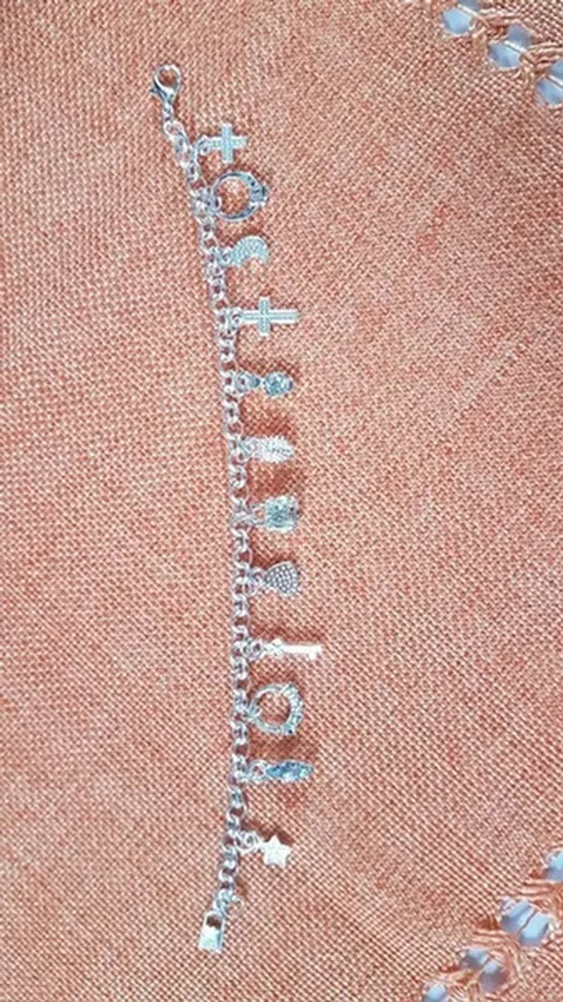 Fashion Jewelry 925 Silver Chain Bracelets for Men or Women