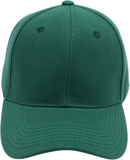 Baseball Cap Men Women - Classic Adjustable Plain Hat