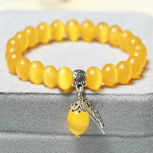 New Fashion cat's eye stone women's Bracelet  national style Buddha  bead bracelet lady crystal Bracelet jewelry
