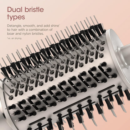 HD435 Flexstyle Air Styling & Drying System, Powerful Hair Blow Dryer & Multi-Styler with Auto-Wrap Curlers, Curl-Defining Diffuser, Oval Brush, & Concentrator Attachment, Stone