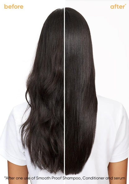 Smooth Proof Conditioner - for Frizzy Hair, Provides Humidity Control & Anti-Frizz Smoothness, Paraben-Free - WORLD TIME VISITS