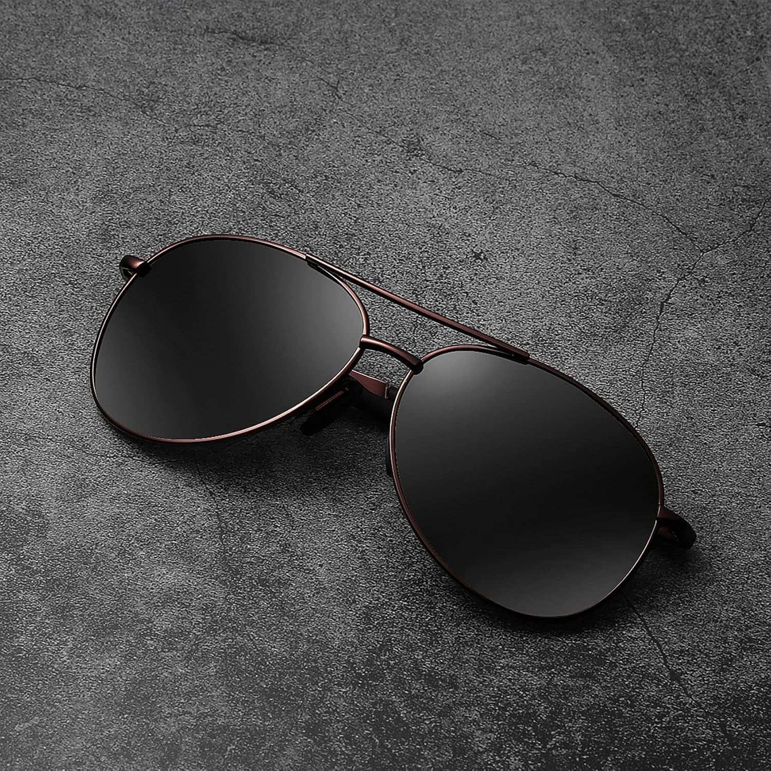 Aviator Sunglasses for Men Polarized Women UV Protection Lightweight Driving Fishing Sports Unisex Glasses MX208 - WORLD TIME VISITS