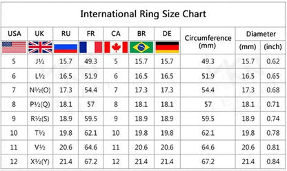 Business Men's Fashion Ring Luxury Domineering White Zircon Ring Wedding Engagement Ring Party Jewelry Size 6-13