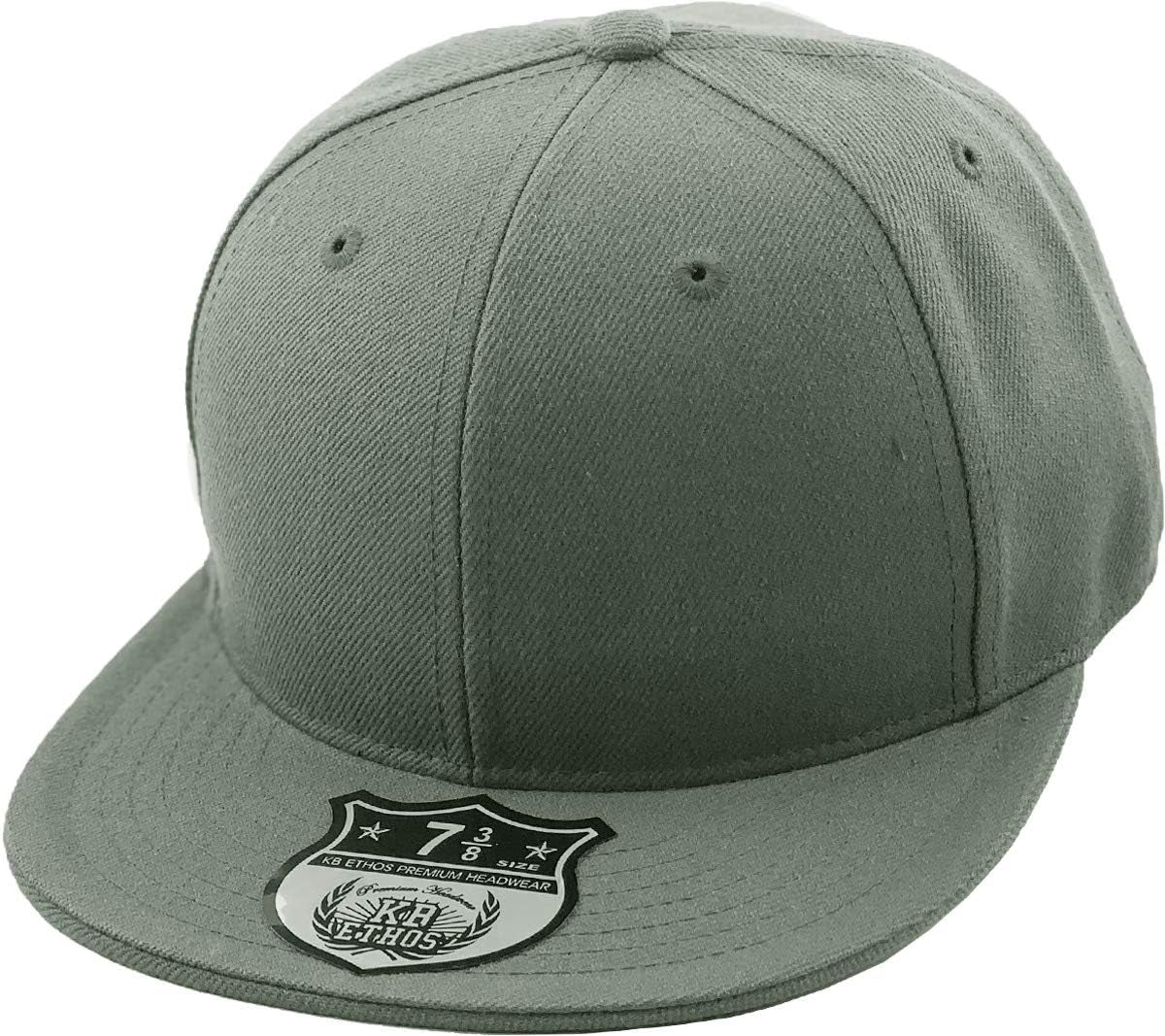 ® Original 6 Panel Flat Brim True-Fit Fitted Cap - WORLD TIME VISITS
